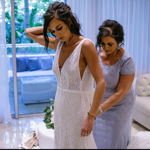 Rish Bridal Noa Wedding Dress Gown, Rish sz 1, US sz 4 - Picture 13 of 15